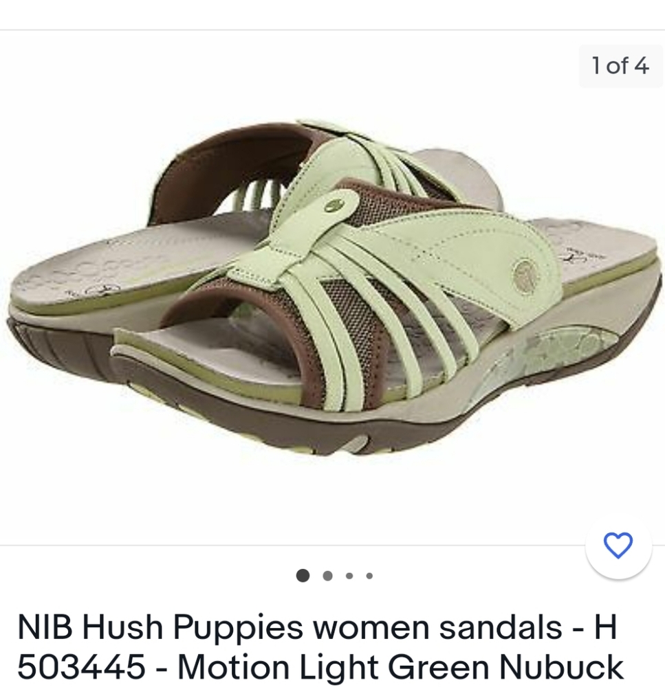 BNIB Hush Puppies Motion Sandals